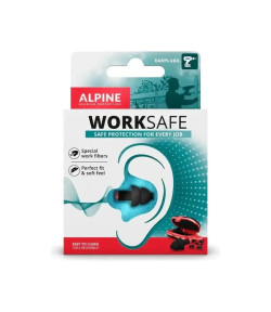 Apsauginiai kamštukai ausims nuo triukšmo dirbant „WorkSafe“