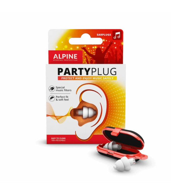 Apsauginiai kamštukai ausims vakarėliams „PartyPlug“