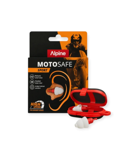 Apsauginiai ausų kamštukai motociklininkams MotoSafe Sport