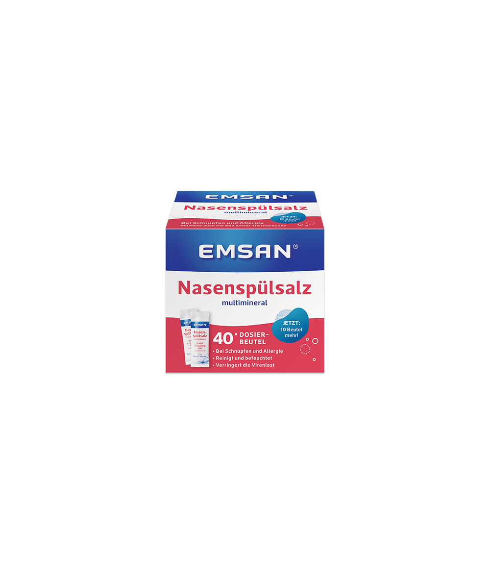 Nosies plovimo druska „Emsan“, 40 vnt.