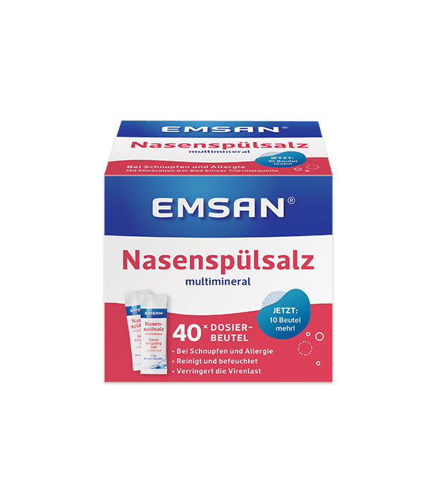 Nosies plovimo druska „Emsan“, 40 vnt.