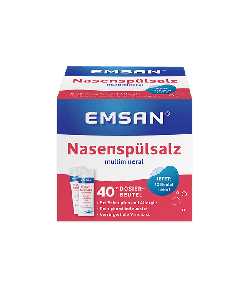 Nosies plovimo druska „Emsan“, 40 vnt.