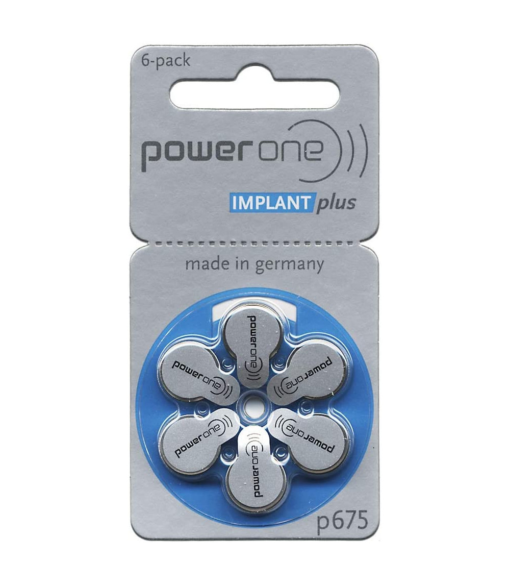 Rayovac Implant PRO+ elementai kochleariniams implantams PR44 675, 6 vnt.